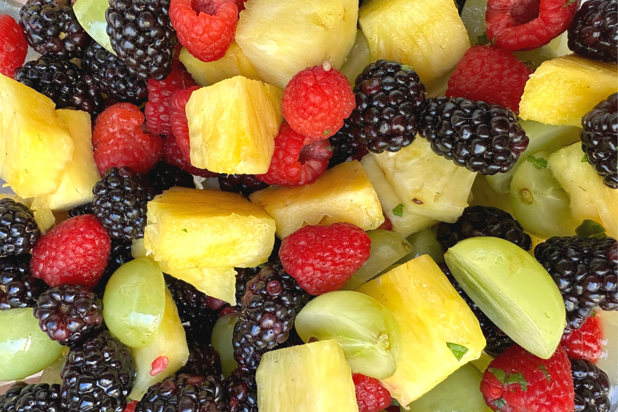 Honey Lime Fruit Salad How To Make Summer In A Bowl The Homebody